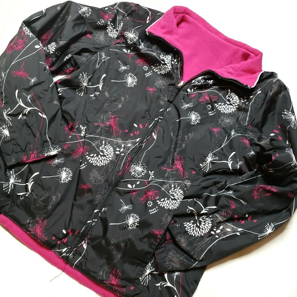 ZeroXposur Reversible Pink and Black Jacket Jrs 16